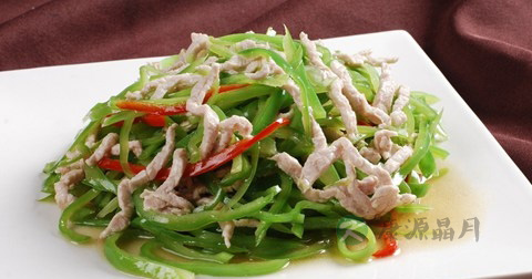 青椒肉丝怎么做最有营养
