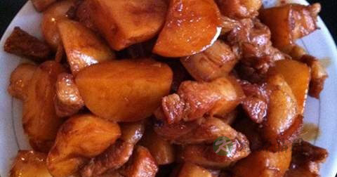 土豆烧肉什么时候放调料