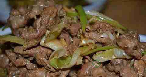 葱爆羊肉的营养价值