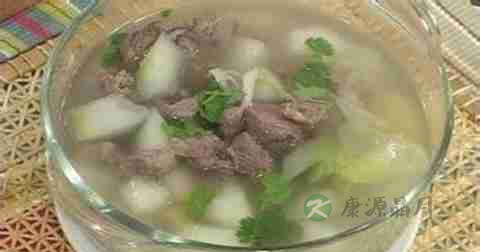 做羊肉冬瓜汤放什么调料