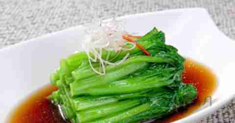 做白灼菜心放什么调料