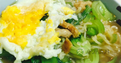青菜鸡蛋面的营养价值