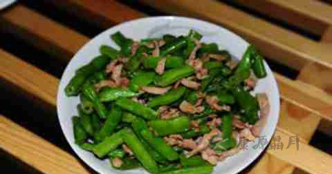 四季豆炒肉什么时候放调料