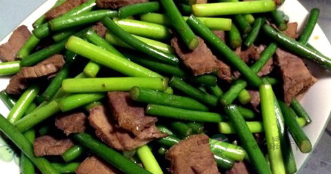 蒜苗炒牛肉怎么做最有营养
