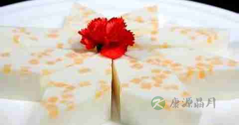 椰汁糕什么时候放调料