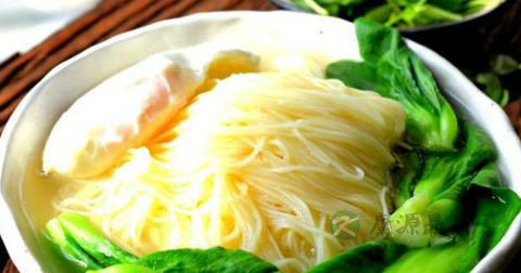 青菜鸡蛋面的营养价值