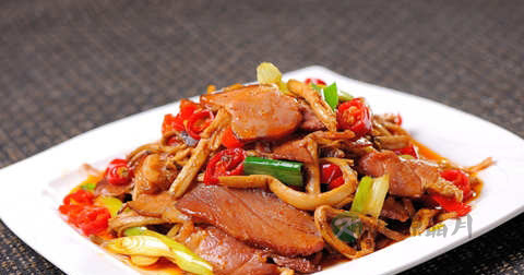 茶树菇炒腊肉怎么做最有营养