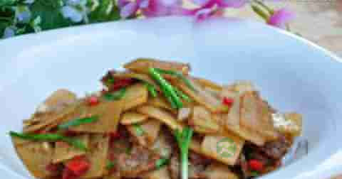做凉薯炒肉放什么调料
