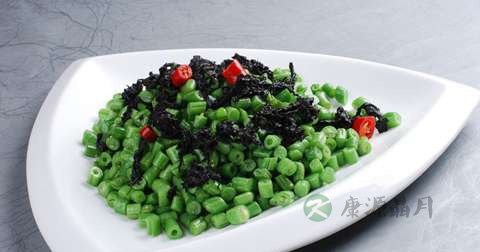橄榄菜炒豆角什么时候放调料